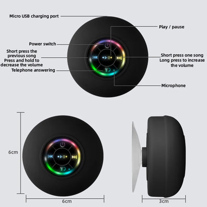 CosmoTunes Bluetooth Shower Speakers